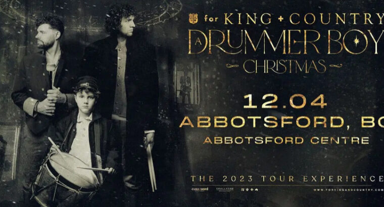 for KING + COUNTRY’s ‘A Drummer Boy Christmas