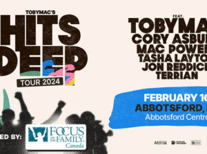 TOBYMAC HITS DEEP 2024 TOUR to Abbotsford Centre